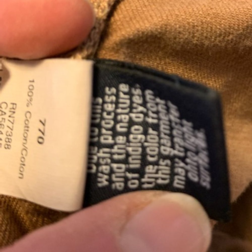 J Crew 770  tan jeans - Picture 8 of 8